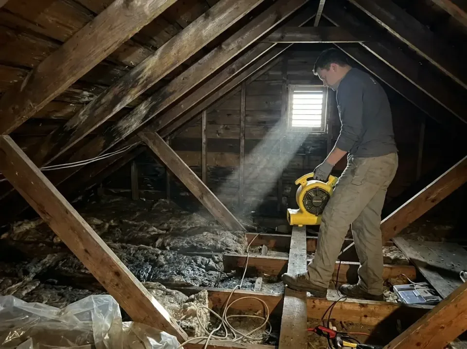 attic-water-damage-drying-proc-007 — frequently asked questions, Emergency Water Extraction & 24/7 Flood Response in Granby,…